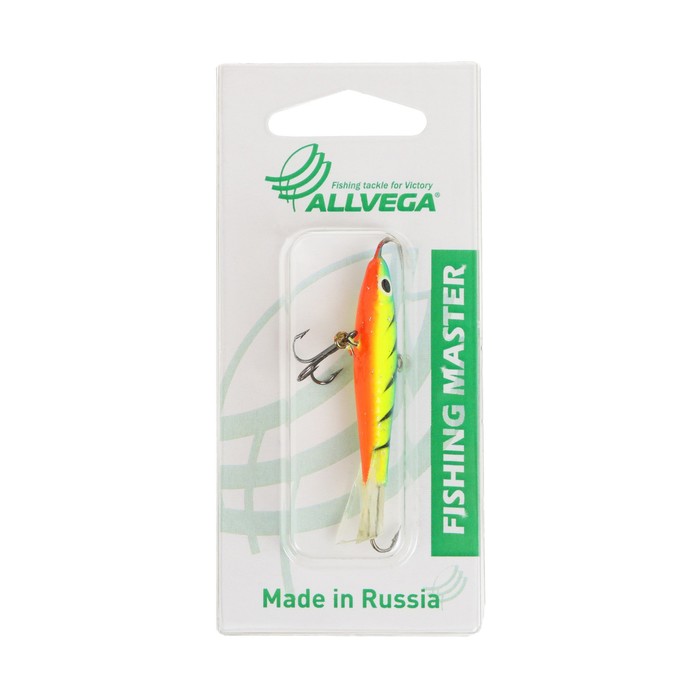 

Приманка балансир ALLVEGA Fishing Master, 14 г, 5 см, цвет Т11, Fire Tiger 3