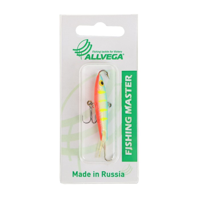 

Приманка балансир ALLVEGA Fishing Master, 14 г, 5 см, цвет Т17, Голубая спинка