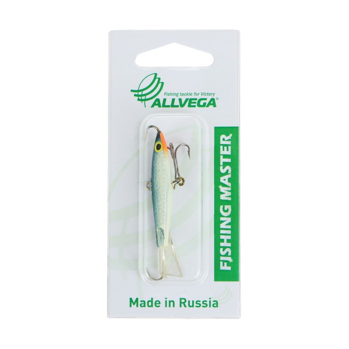 

Приманка балансир ALLVEGA Fishing Master, 14 г, 5 см, цвет Т19, Тюлька