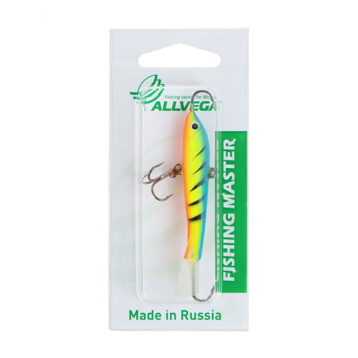 

Приманка балансир ALLVEGA Fishing Master, 20 г, 7 см, цвет Т4, Окунь 2