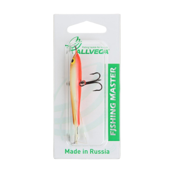 

Приманка балансир ALLVEGA, Fishing Master, 20 г, 7 см, цвет Т24, Пескарь
