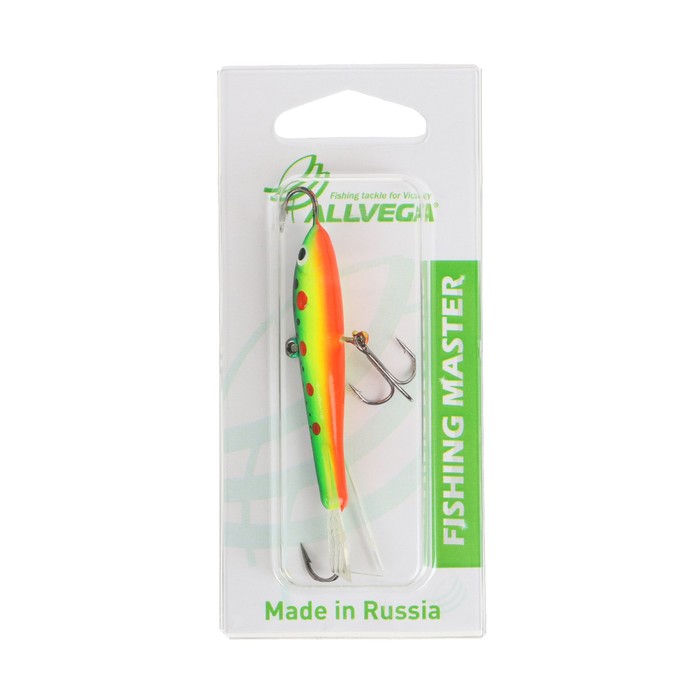 

Приманка балансир ALLVEGA Fishing Master, 20 г, 7 см, цвет Т63, Арбуз