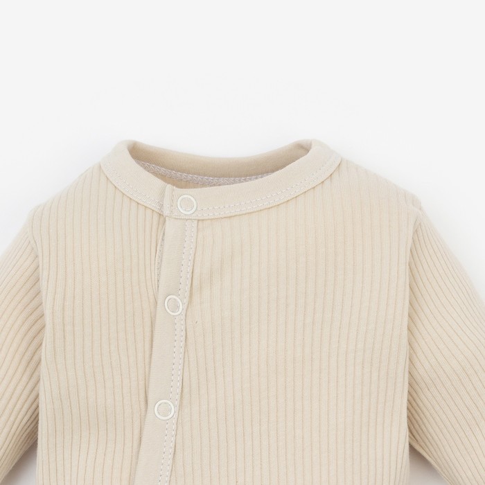 фото Комбинезон крошка я, basic line, рост 62-68 см, цвет молочный