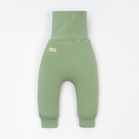 Ползунки-штанишки Крошка Я, BASIC LINE, рост 74-80 см, цвет зелёный