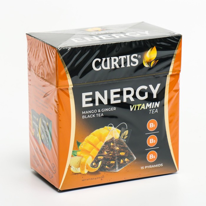

Чай черный CURTIS 15п*1,8г/Energy Tea/Компания Май