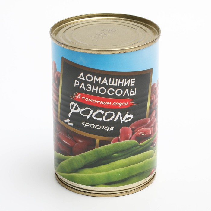 

Фасоль консервированная Домашние Разносолы красная в т/с ж/б 425мл