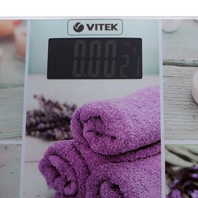 

Весы напольные Vitek VT-8063 MC, электронные, до 180 кг, 2хAAA