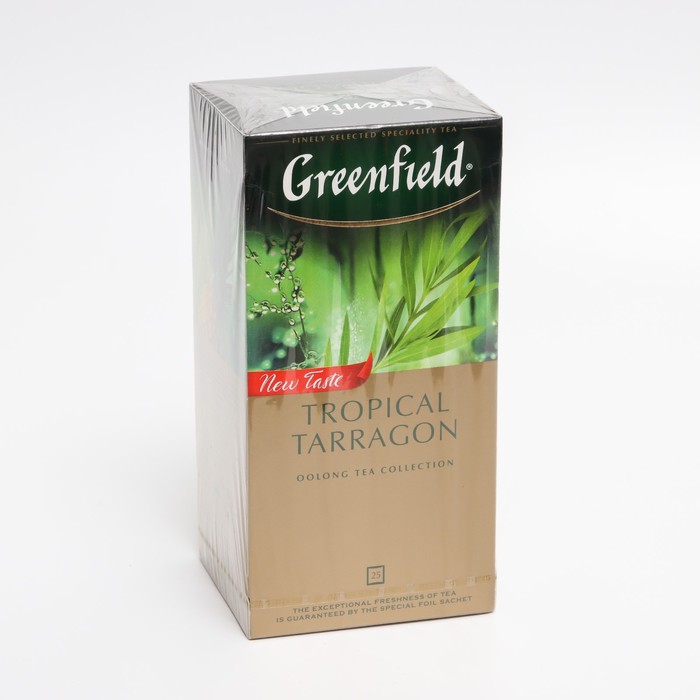 

Чай зеленый GREENFIELD Tropical tarragon оолонг 25п*1,5г