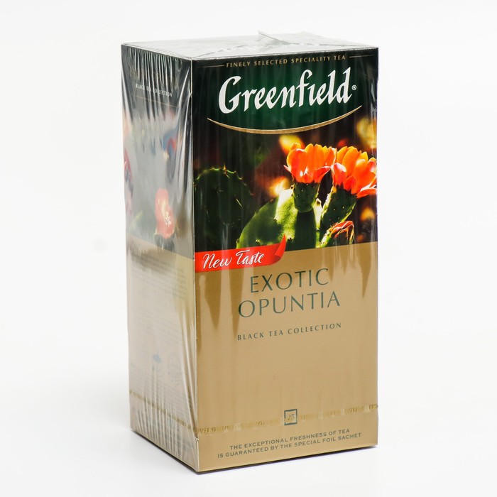 

Чай черный GREENFIELD Exotic opuntia с добавками 25п*1,5г