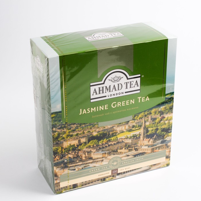 

Чай зеленый Ahmad Tea Jasmine Green Tea с жасмином 100п*2г