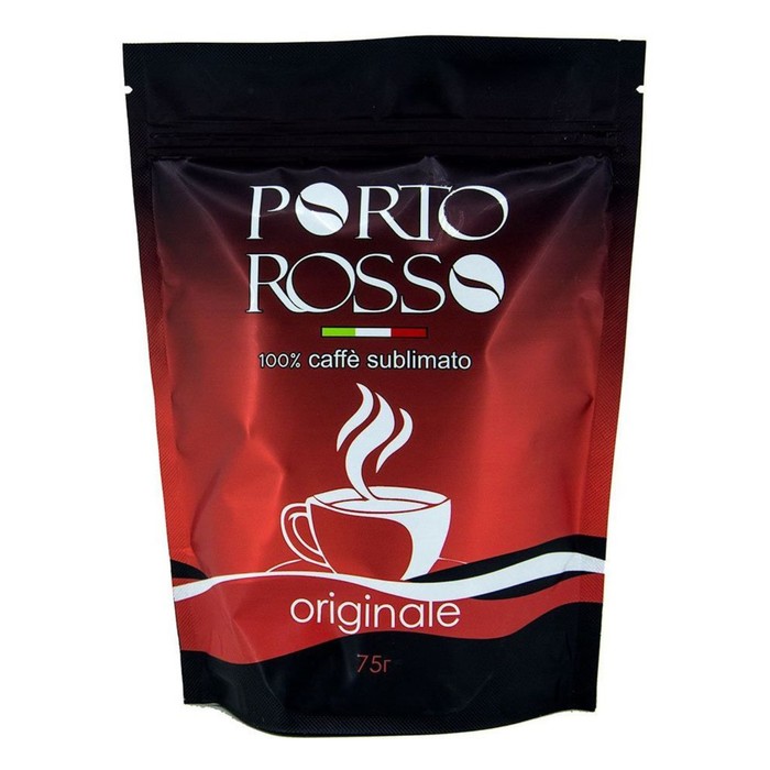 

Кофе раств.PORTO ROSSO Originale МКНП 75г