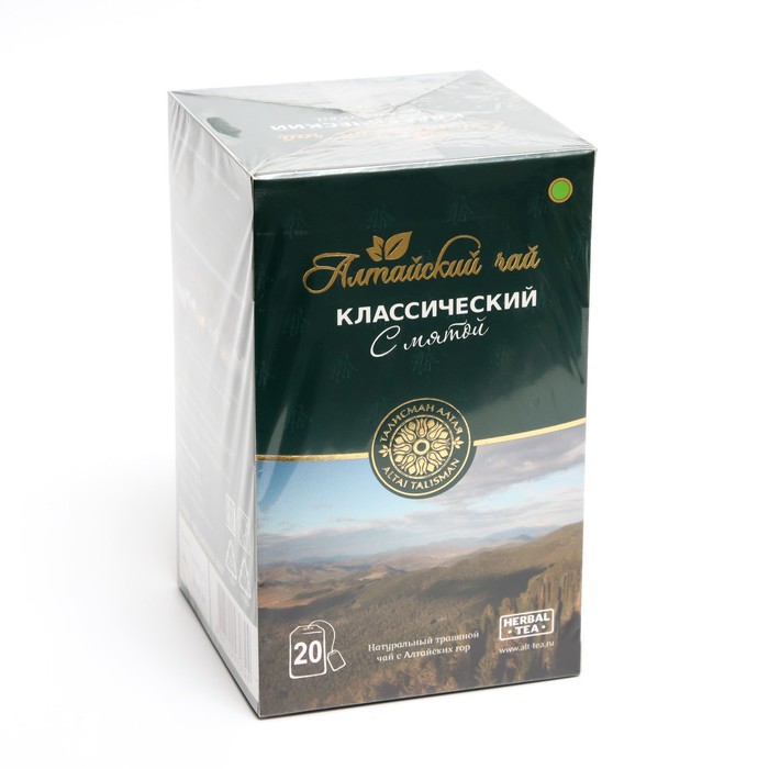 

Чай травяной Классический Для хорошего настроения с мятой 20п
