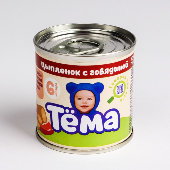 

Пюре ТЕМА цыпленок/говядина 90г