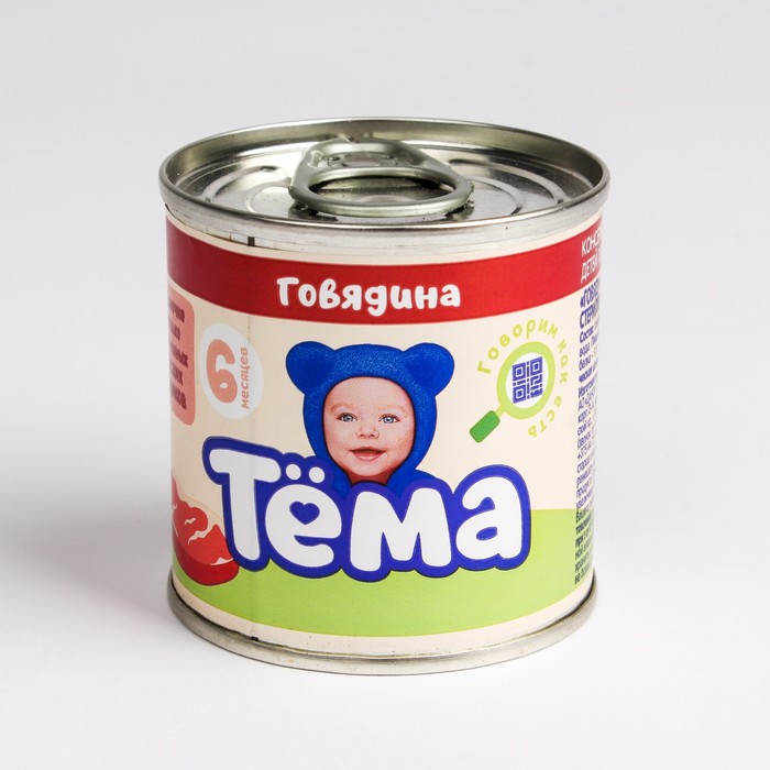 

Пюре ТЕМА говядина 90г