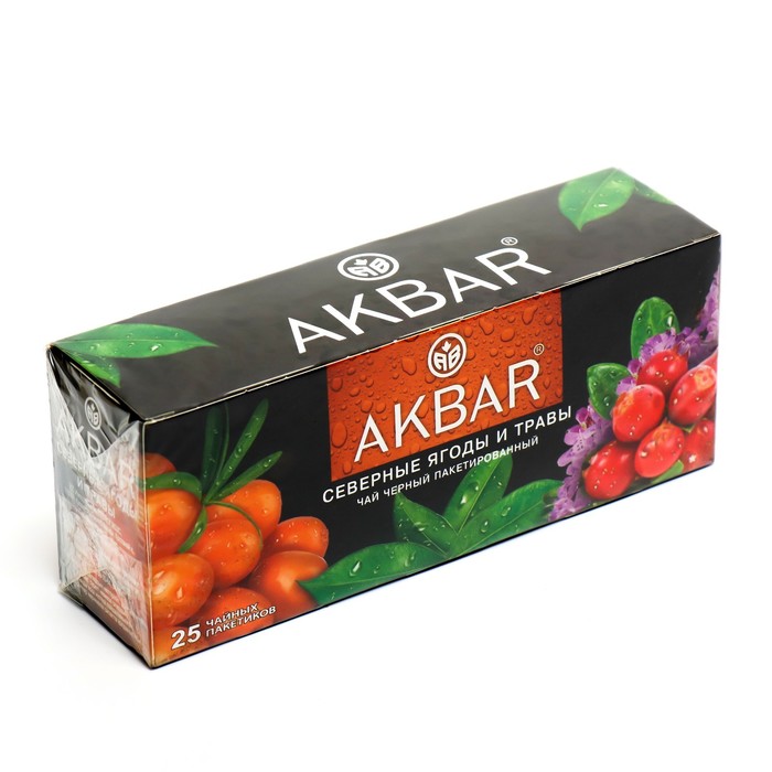 

Чай черный Akbar Северные Ягоды и Травы 25п