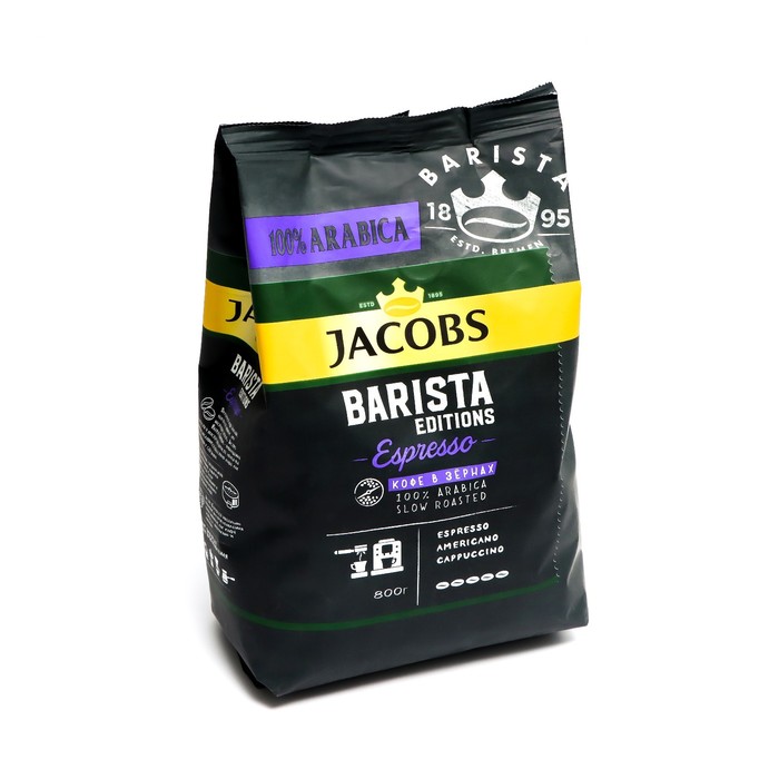 

Кофе в зер.Jacobs BARISTA EDITIONS ESPRESSO 800г