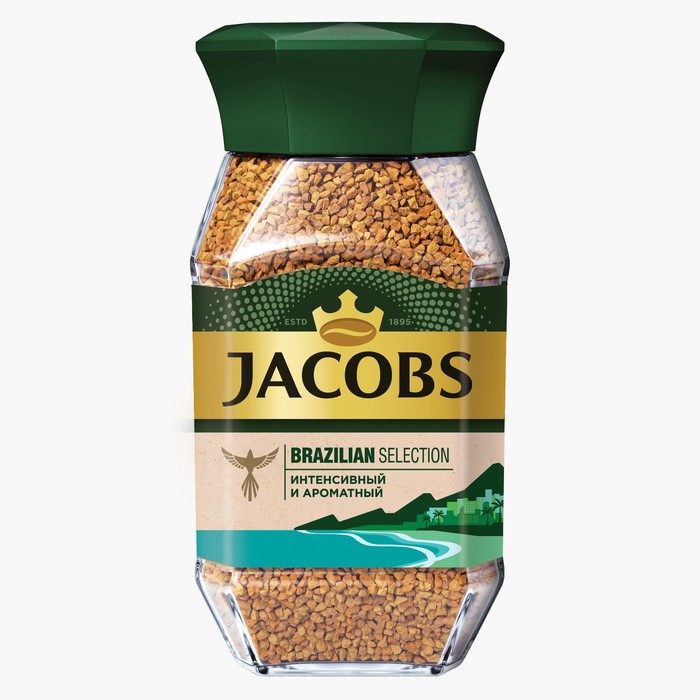 

Кофе раств.Jacobs BRAZILIAN SELECTION 95г