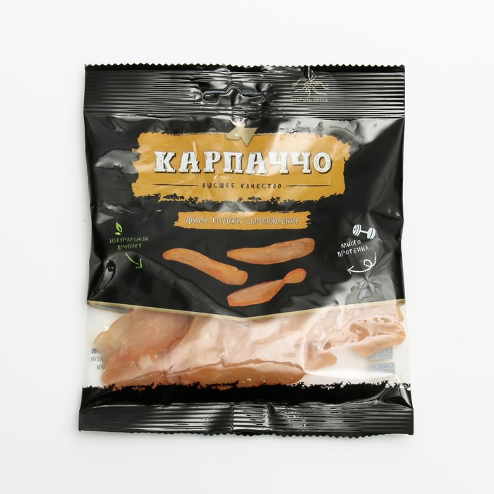 

Карпаччо с/в из мяса курицы 50 гр Сава