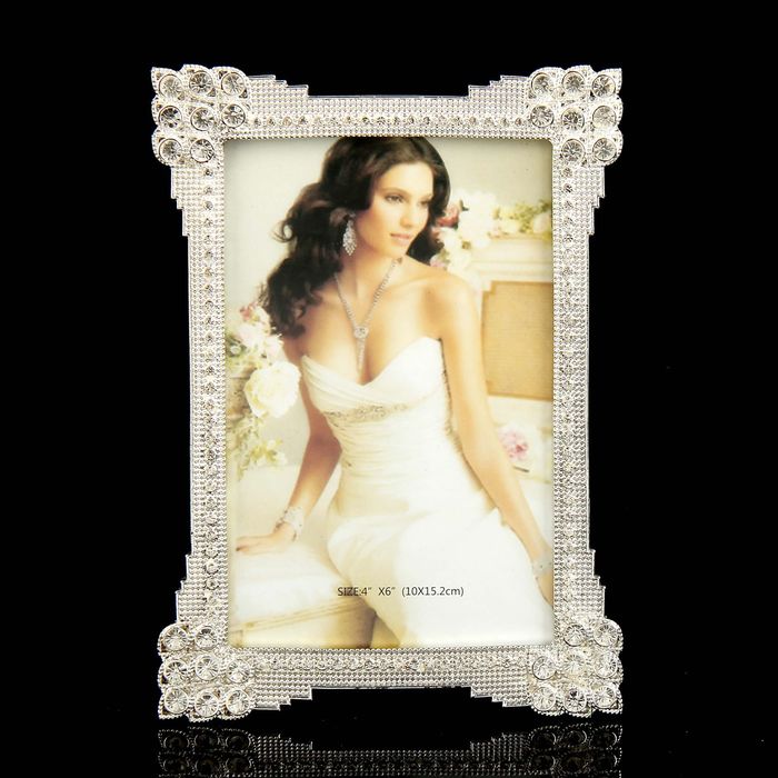 Фоторамка "Геометрия страз" 10х15 см