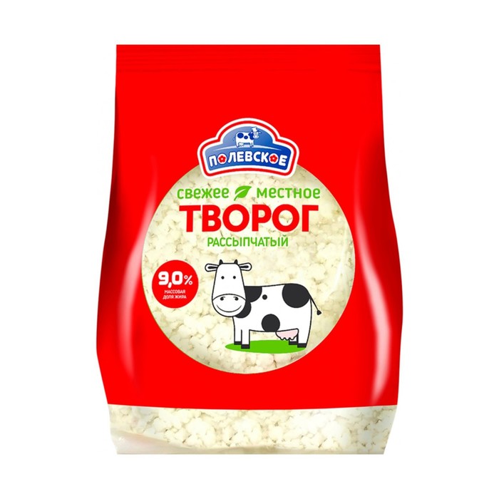 

Творог ПОЛЕВСКОЕ 9% 300г