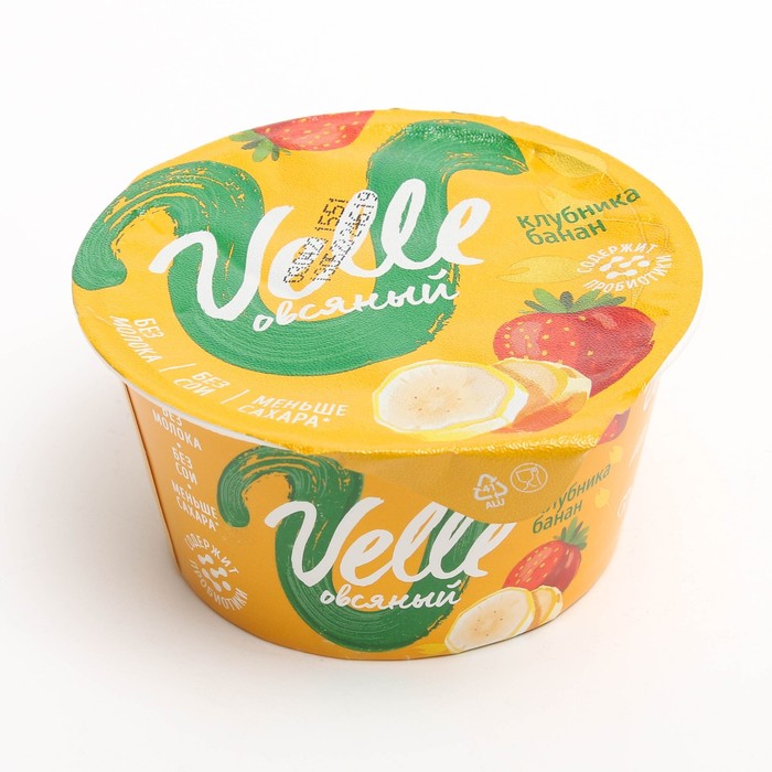 

Продукт VELLE овсяный клубника/банан 140г
