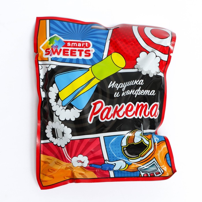 

Игрушка Smart Sweets ракета с драже 5г