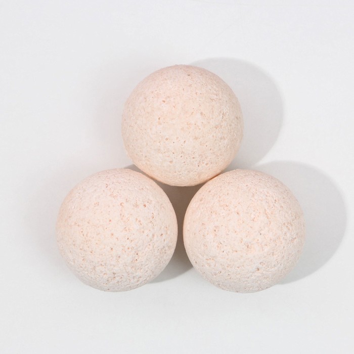 фото Набор бомбочек для ванны «зимняя сказка», 3 шт по 40 г, ванильный аромат чистое счастье