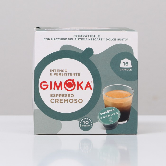 Кофе в капсулах Gimoka Espresso cremoso, 16 капсул