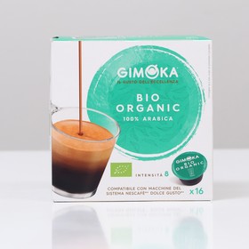 

Кофе в капсулах Gimoka Espresso bio-organic, 16 капсул