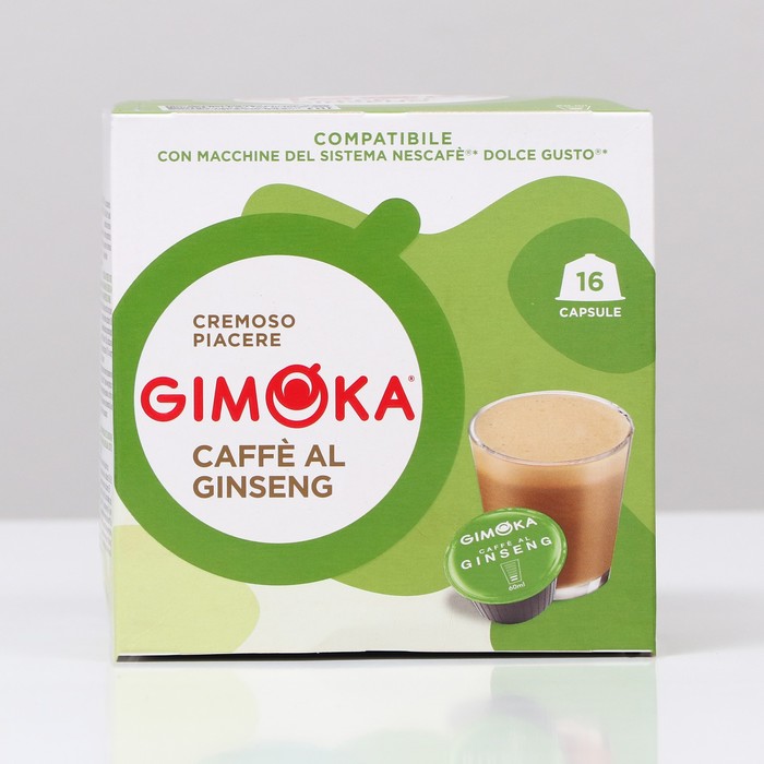 

Кофе в капсулах Gimoka Giseng coffee, 16 капсул