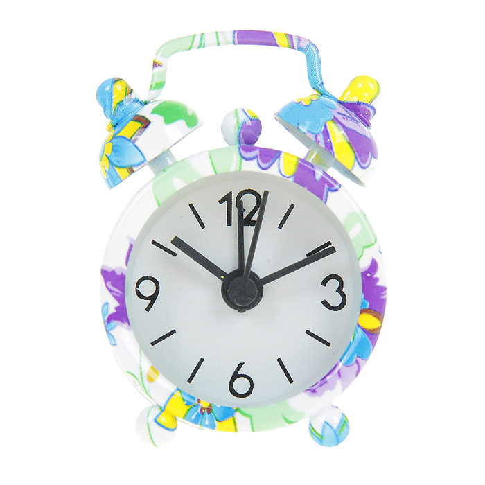 Будильник мини "Лаванда", микс