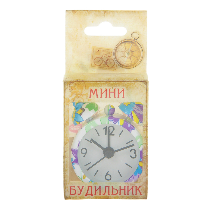 Будильник мини "Лаванда", микс