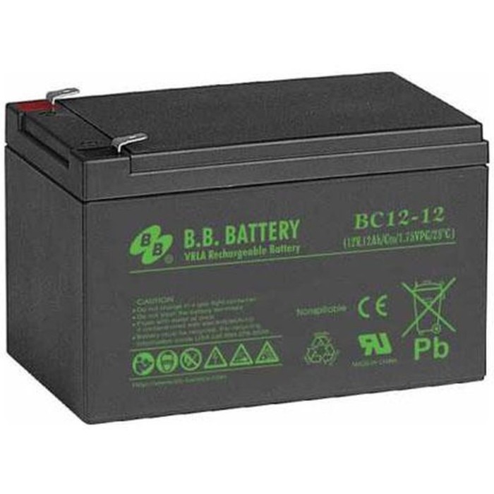 Батарея для ИБП BB BC 12-12, 12 В, 12 Ач цена и фото