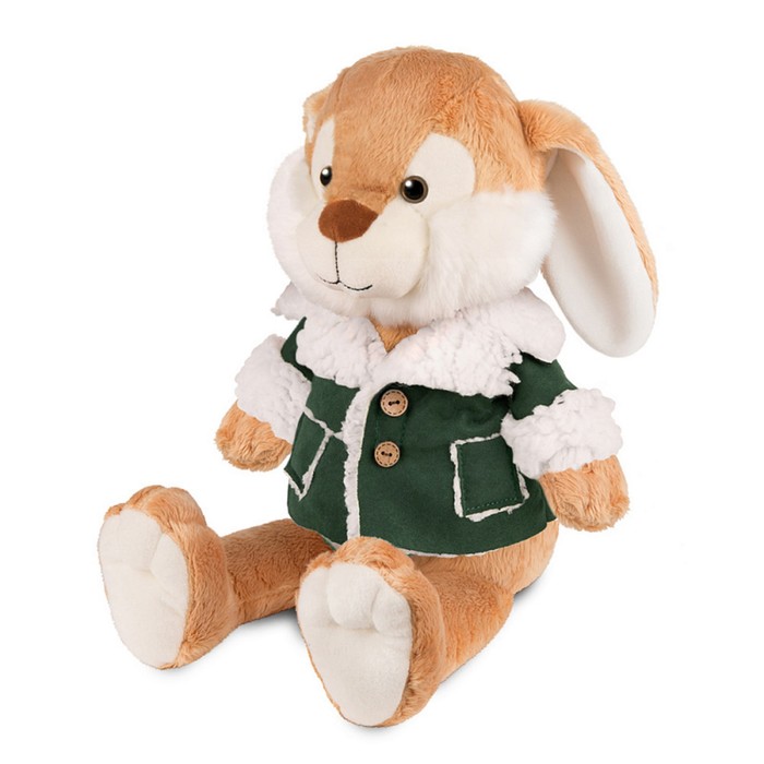 Мягкая игрушка «Кролик Эдик в дубленке», 25 см