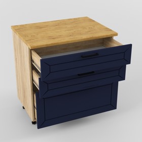 

Шкаф напольный Н800 с 3 ящиками 800х600х850 Дуб сонома/Океания/Дуб бунратти