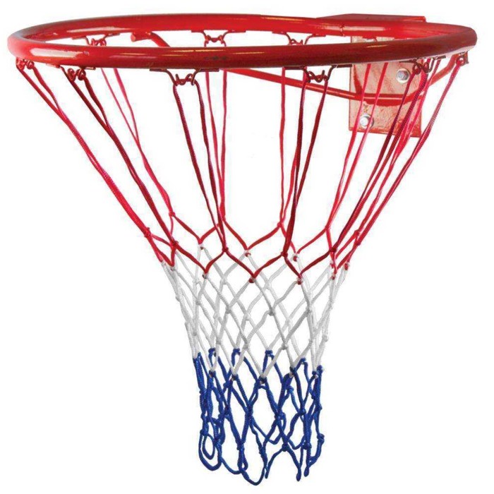 Баскетбольное кольцо Atemi BR11, размер 7, d=45 см, сетка в комплекте т. 3.5 мм