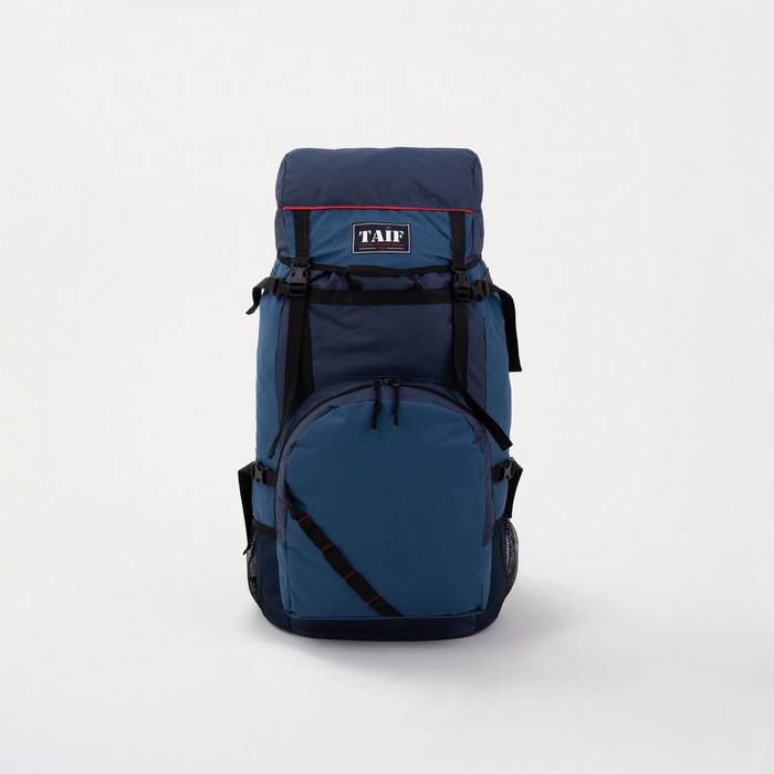 Рюкзак туристический, 100 л, отдел на молнии, цвет синий фото