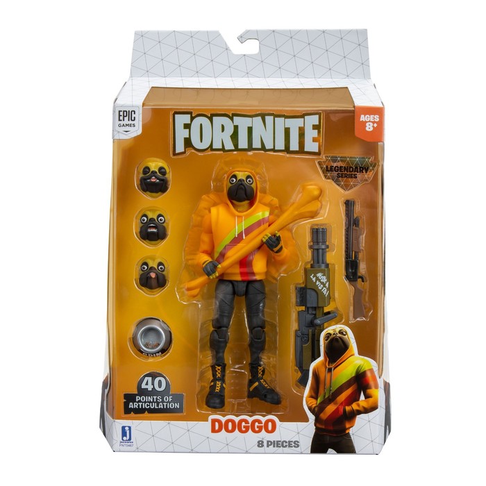 Игрушка Fortnite, фигурка героя Doggo, с аксессуарами