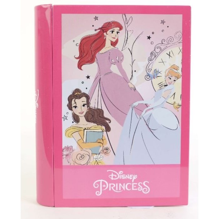 Игровой набор Princess, детская декоративная косметика для лица и ногтей в футляре, книга
