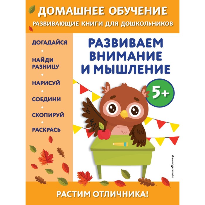 

Развиваем внимание и мышление: для детей от 5 лет. Динч Б.