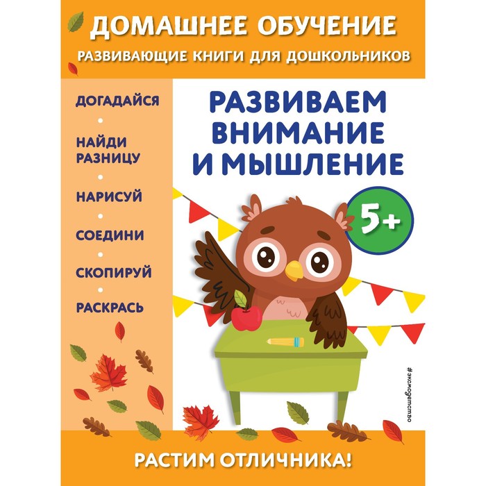 Развиваем внимание и мышление: для детей от 5 лет. Динч Б.