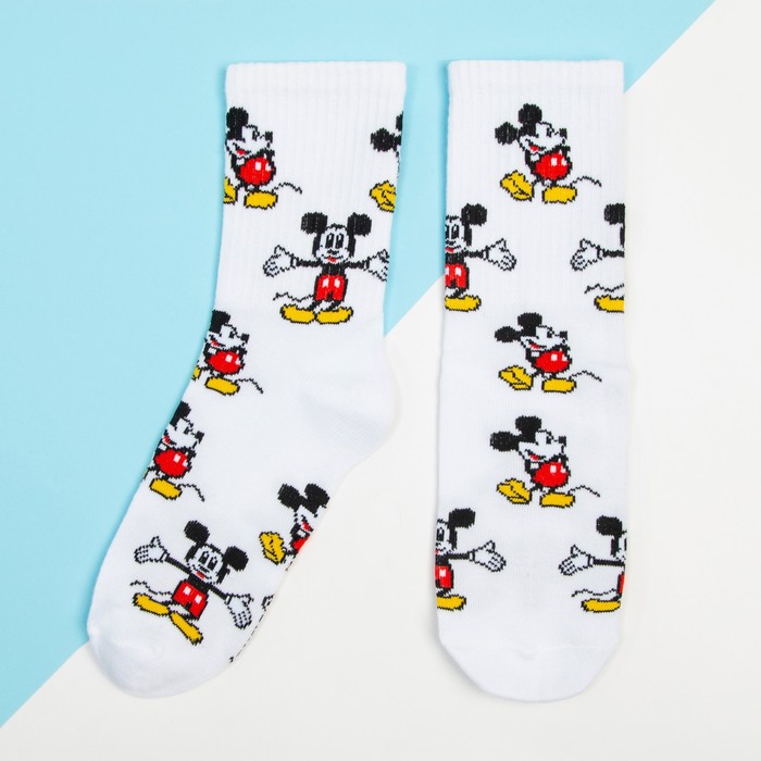 

Носки для мальчика «Микки Маус», Disney, 18-20 см, цвет белый