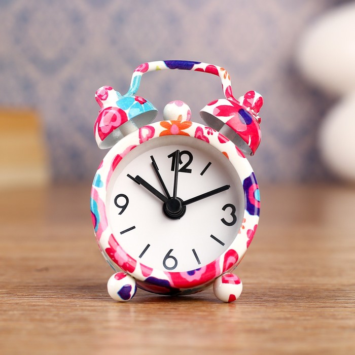 Будильник мини "Сердечки"