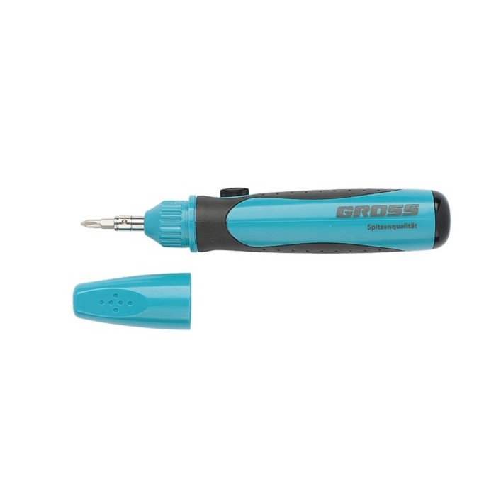 

Отвертка реверсивная Gross 11609, механизм SmartPush, CrMo, mini 11 шт