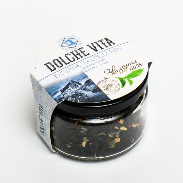 

Чай черный Dolche Vita Звездная ночь 50г ст/б