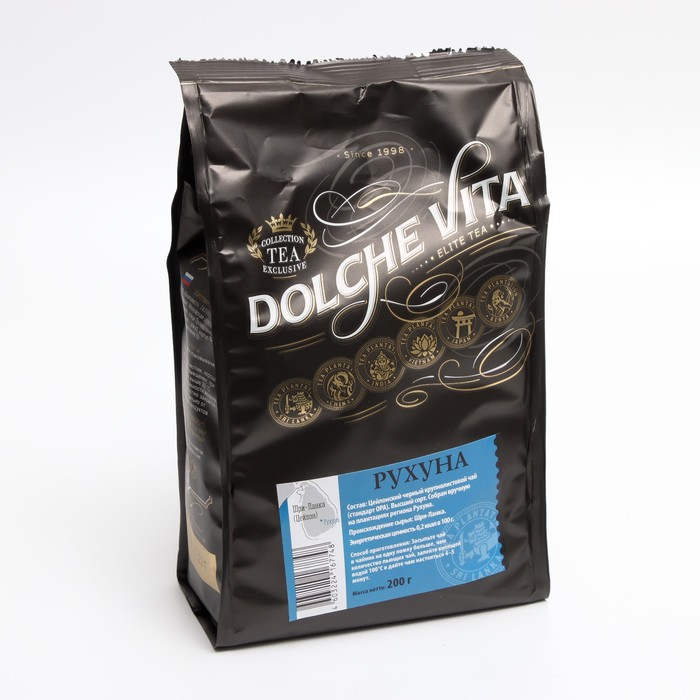 

Чай черный Dolche Vita Рухуна 200г м/уп