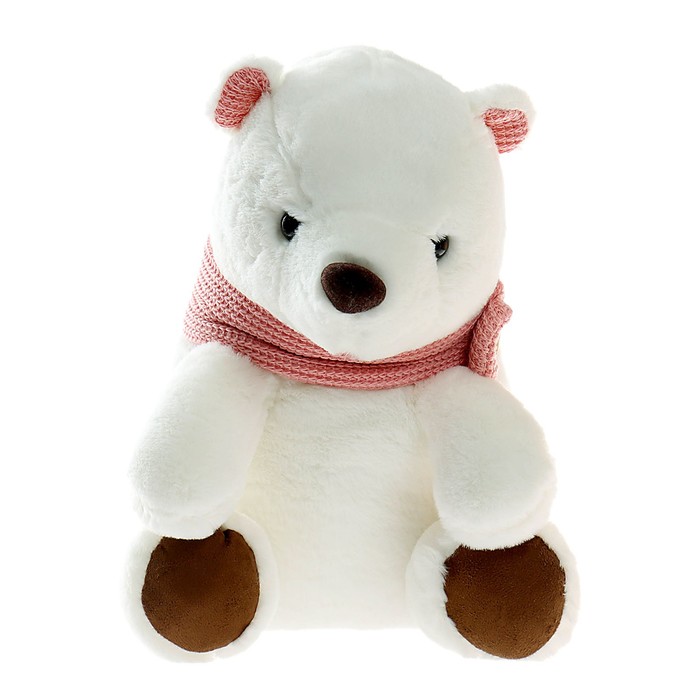 Мягкая игрушка «Белый медведь», цвета МИКС мягкая игрушка медведь с цветком цвета микс