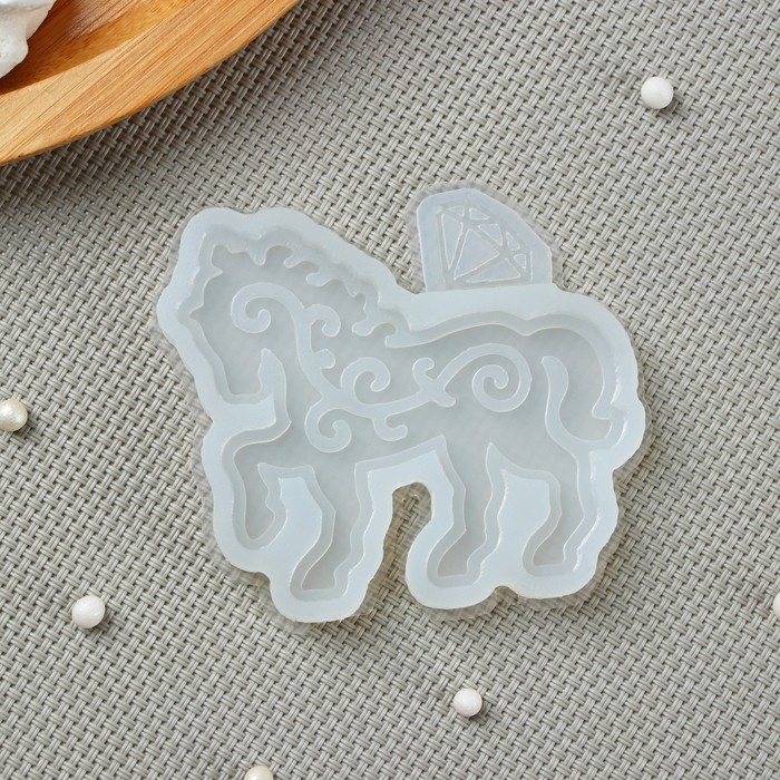 

Молд «Лошадка», цвет прозрачный