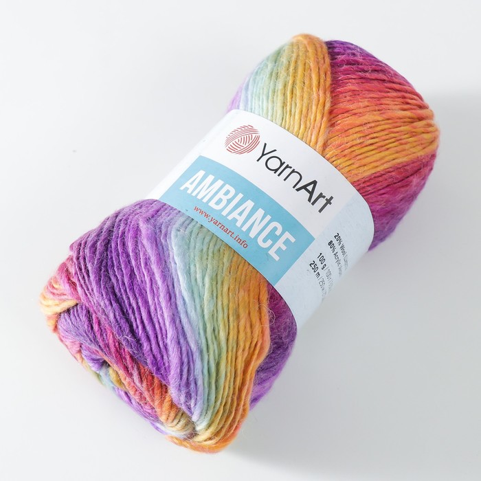 

Пряжа "Ambiance" 80% акрил, 20% шерсть 250м/100г (160)
