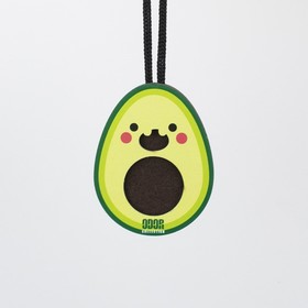 

Ароматизатор подвесной из натурального дерева "Авокадо", пропитка Buble Gum